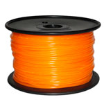 Plastic  PLA 3mm Orange, 1kg spool