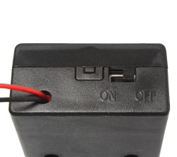 Батарейний відсік 2*18650-S з кришкою і вимикачем