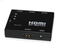 Converter  HDMI switcher 3 inputs, remote control