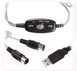 Конвертер USB - MIDI