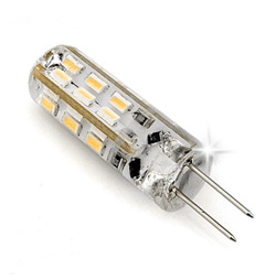Лампа Світлодіодна LED 12v G4 тепле світло, силікон