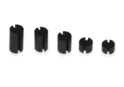 Черная пластиковая стойка для светодиода 3мм высота 3,5мм
