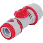 Connector<gtran/> with flow control for 3/4 "hose, GE-2002<gtran/>