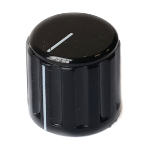 Potentiometer Knob<gtran/> 2003-3 19.5x21mm axle 4mm Black<gtran/>