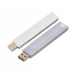 Фонарик USB 10 LED  белый холодный