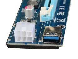 Плата Riser PCI-E USB3.1 ver 006c
