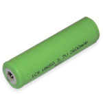 Battery BORUIT-2600  18650 Li-ion, 2600mAh, 3.7V with protection board