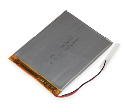 Li-pol battery  357090P, 2500mAh 3.7V with protection board