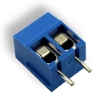 Screw terminal block CY300V-5.0-02P pitch 5mm Blue