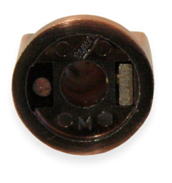 Potentiometer Knob 1041 Bronze 6.4mm