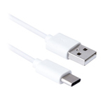 Кабель USB 2.0 AM/Type-C 1.0м белый