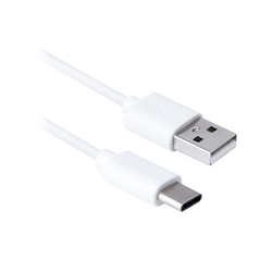 Кабель USB 2.0 AM/Type-C 1.0м белый