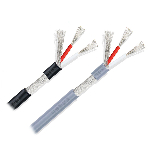 Signal cable UL2547 2x22AWG (17*0.14) PVC black