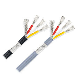 Signal cable UL2547 3x26AWG (7*0.14) PVC black