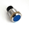 Індикатор антивандальный LAS1-19-D, 12v AC/DC BLUE (подовжений)