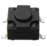 Кнопка тактова вологозахищена TACT 6x6-5.0mm IP67 SMD
