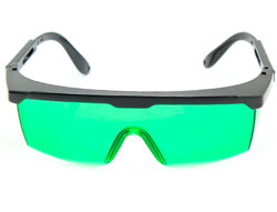  Glasses green, plastic