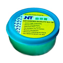 Flux paste WHITE NT [100 g] neutral, low-residue