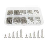 Set of stainless steel screws PA1.2, PA1.4 500pcs. stainless steel 304