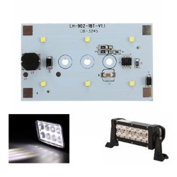 Монтажная пластина фонарь 12W авто LH-902-18T-V1.1 LED
