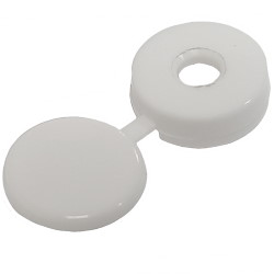 Plastic cap for screw SC-M5 White