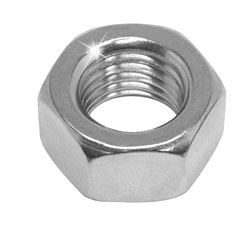 Nut M3 hex, galvanized 100 g in a container