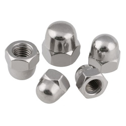 Stainless nut M3 hexagonal cap stainless steel 304