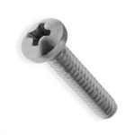 Galvanized screw<gtran/> M2x6mm half round PH<gtran/>