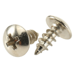 Self-tapping screw 4x12mm half round wide PH