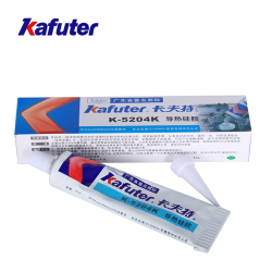  Heat conductive adhesive sealant  Kafuter K-5204K 80g silicone RTV WHITE