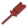 Measuring test HM-235<gtran/> clips for PCB Flat Red 50 mm<gtran/>