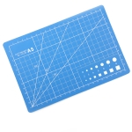 BLUE cutting mat size A5 (black base)