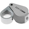 Foldable pocket magnifier MG05007 [x20, d = 15mm]