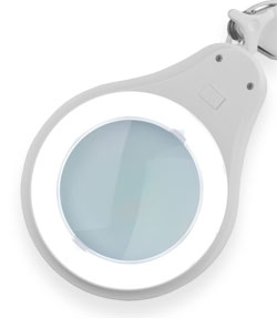 Table magnifier on a platform MG-9003LED-7TS-3D with LED backlight, 3dptr PRESSING