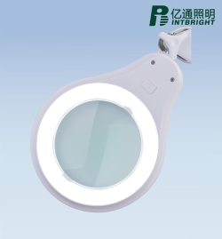 Лампа-лупа косметолога Intbright 9003LED-3D ЧОРНА, 3 діоптрії