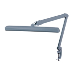 Table lamp on a clamp<gtran/> 9505LED-24-С dimming 117LED, 24W GRAY<gtran/>