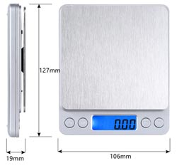 Весы электронные I-2000 [500 г/0.01г] бытовые