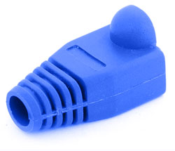 Cover for connector 8P8C blue