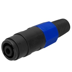 Connector for acoustics SC-1 4-pole socket Speakon socket to cable