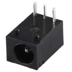 Power socket DC-003 3.5/1.3mm mounting. on a fee