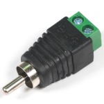 Connector RCA Male with terminal block