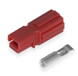 Battery connector PA45A RED 10AWG