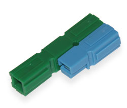 Battery connector PA45A GREEN 10AWG
