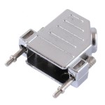 Connector housing H 15 (for 15 PIN) D-SUB angled 45°metal