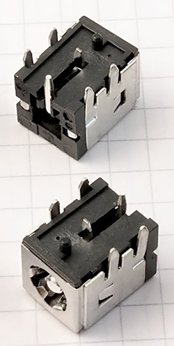 Роз'єм DC Power Jack PJ018 (2.50mm center pin)