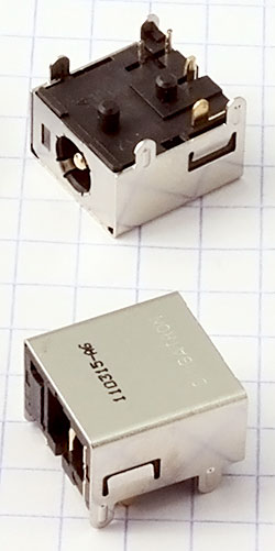 Роз'єм DC Power Jack PJ049 (1.65mm center pin)