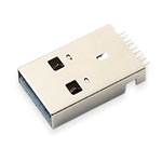 Вилка<gtran/> USB-30-01-MS на плату SMD тип 2<gtran/>