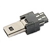 Вилка USB-MINI-8m 8pin на кабель
