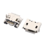 Гніздо<gtran/> Micro USB MK5P 5pin horn type із спідницею<gtran/>