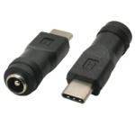 Adapter 5.5/2.1/USB Type-C socket